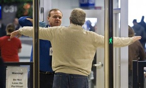 The new TSA body searches take a &amp;quot;front-of-the-hand, slide down&amp;quot; approach.