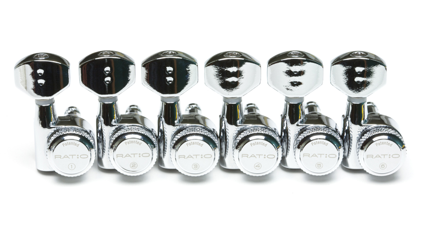 Locking Ratio tuned machine heads