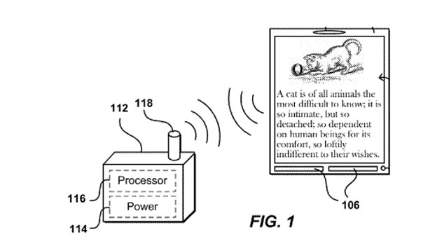 Future &#039;remote display&#039; Amazon Kindle ereader has no battery or processor