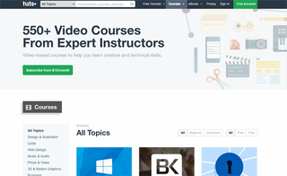 Tuts+ is one of the best places to learn new skills with their subscription based courses