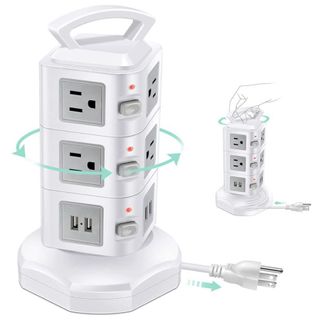 A multi-outlet tower