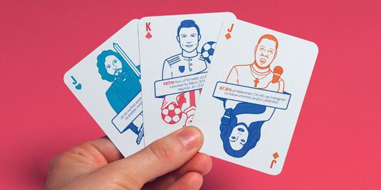 Facebook's annual insights released as stunning playing cards ...