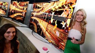 LG flexible TV