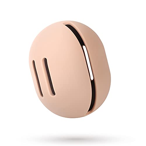 Feryes Makeup Sponge Holder – Shatterproof Eco-Friendly Silicone Beauty Make Up Blender Case for Travel - Khaki