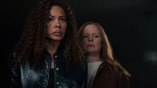 Taissa and Van stand together in Yellowjackets season 3