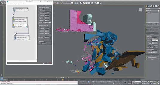Destruction simulation