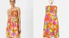 Accessorize Floral pop bandeau dress multi