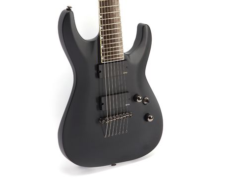 The seven-string MH-417 is surprisingly easy to get to grips with.