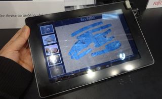 Fujitsu haptic tablet