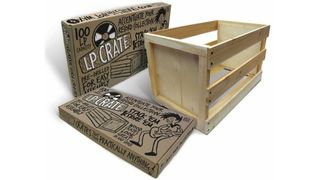 Crate Farm Wooden Vinyl Storage Crate