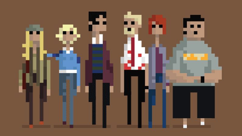 Iconic movies recreated as 8-bit GIFs | Creative Bloq