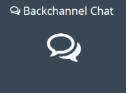My Backchannel (R)evolution
