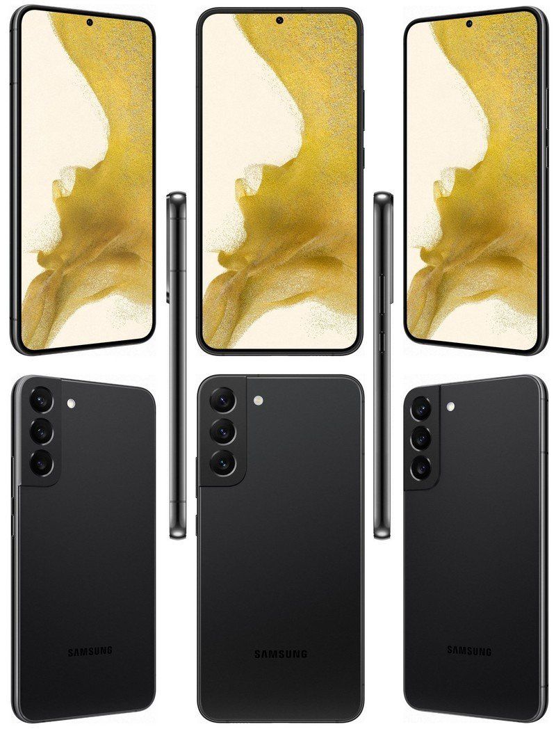 Galaxy S22 Plus Leaked Black