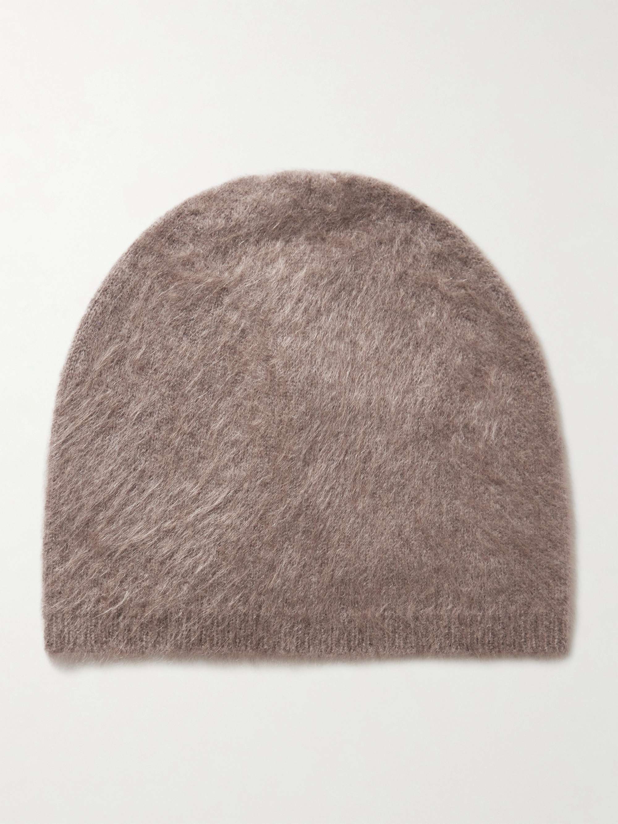 Brushed-Cashmere Beanie