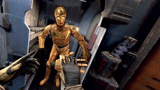 Star Wars Tales PSVR 2 review; a golden android
