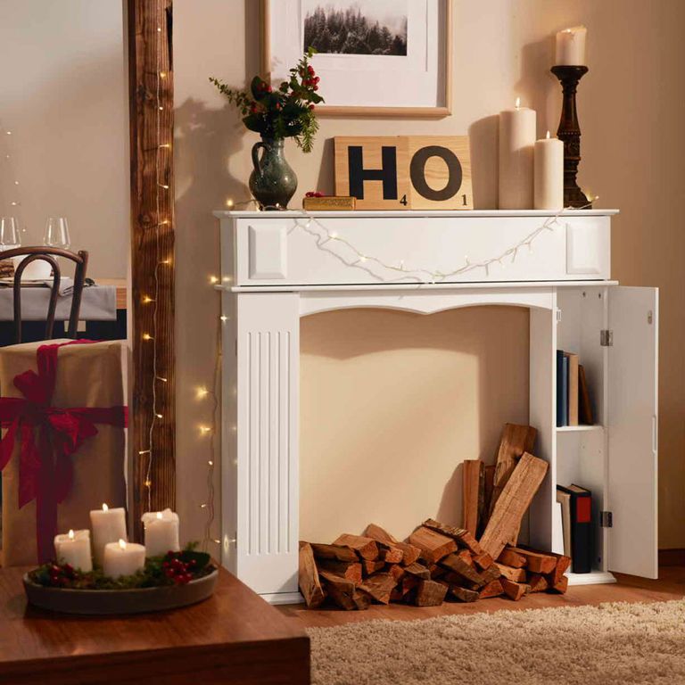 Lidl's bargain fireplace surround hits stores TOMORROW and it has a