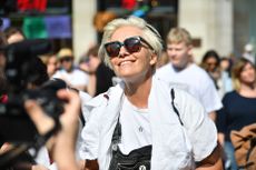 emma thompson london protests