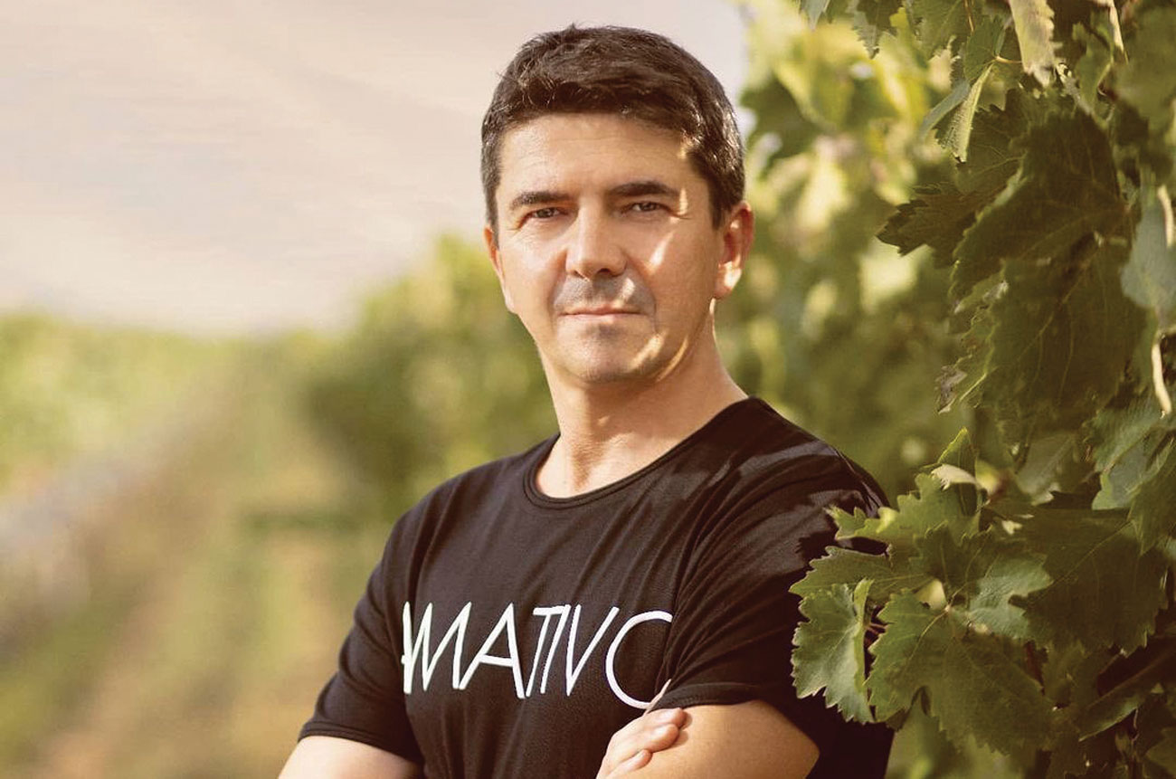 Gianni Cantele, winemaker at Cantele winery