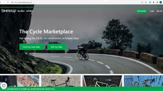 Sell bike via Bikesoup