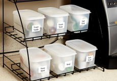 best storage bin labels