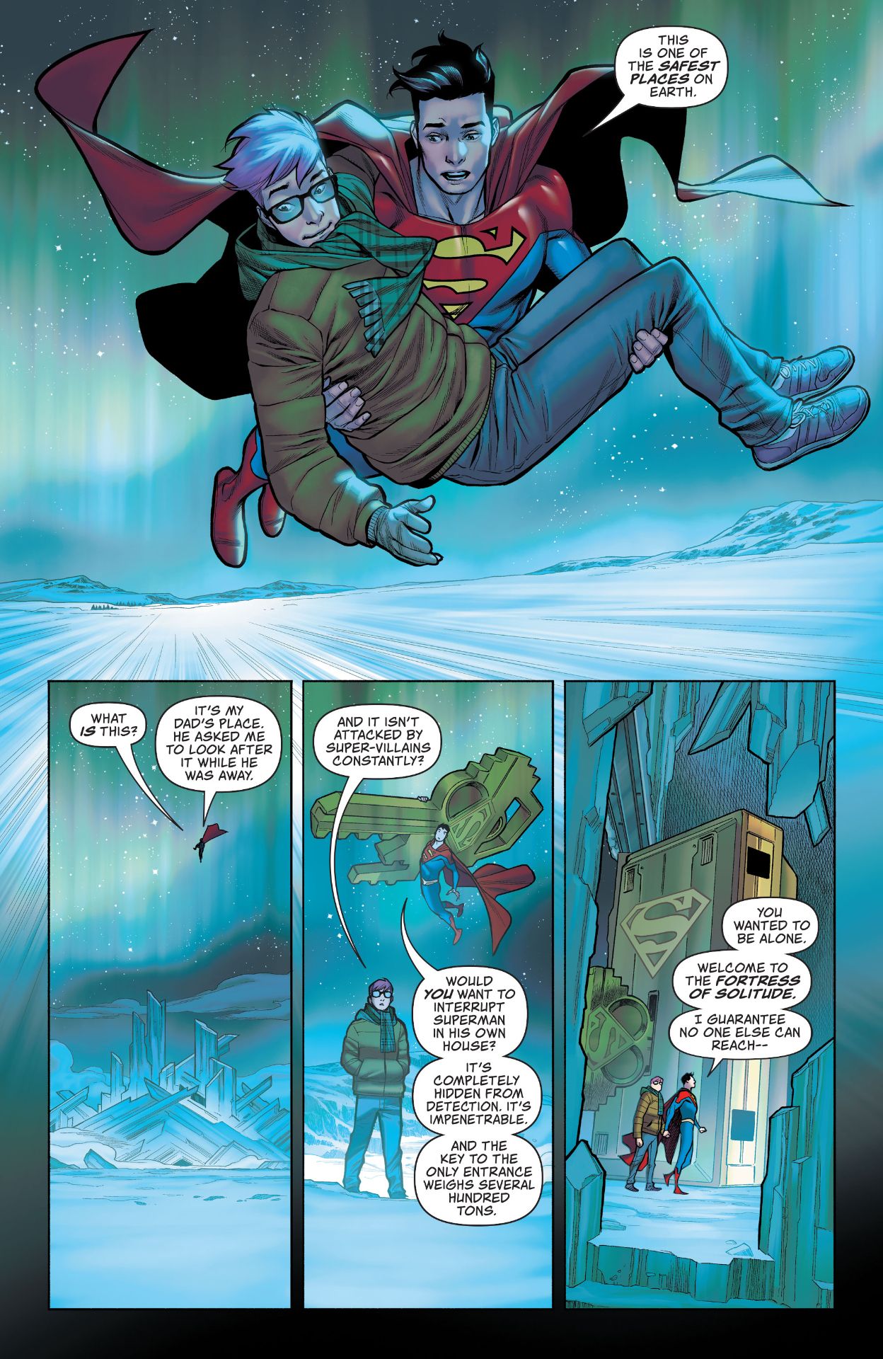 Superman: Son of Kal-El #13 page