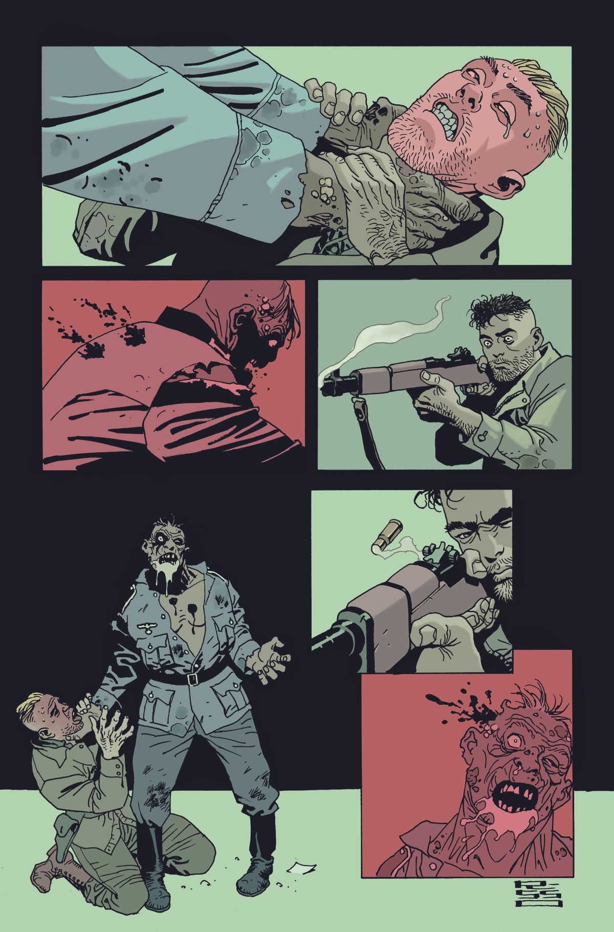 DC Horror Presents: Sgt. Rock vs. The Army of the Dead #1 preview