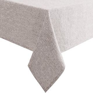 Hiasan Faux Linen Rectangle Tablecloth