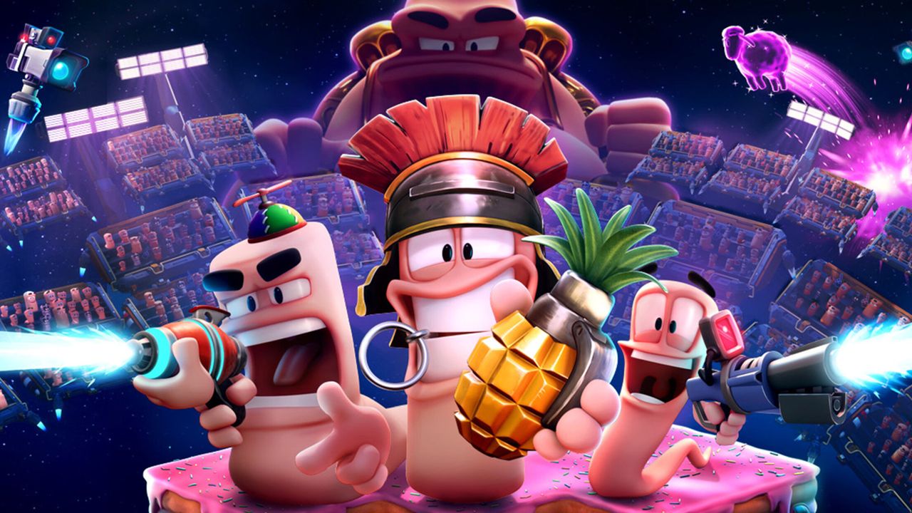 Worms Galactic Tactics is such a good strategy roguelike that I can't believe it didn't already exist
