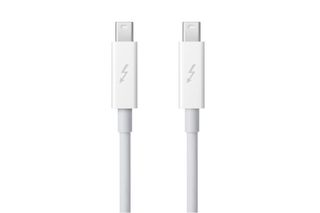 An Apple Thunderbolt cable