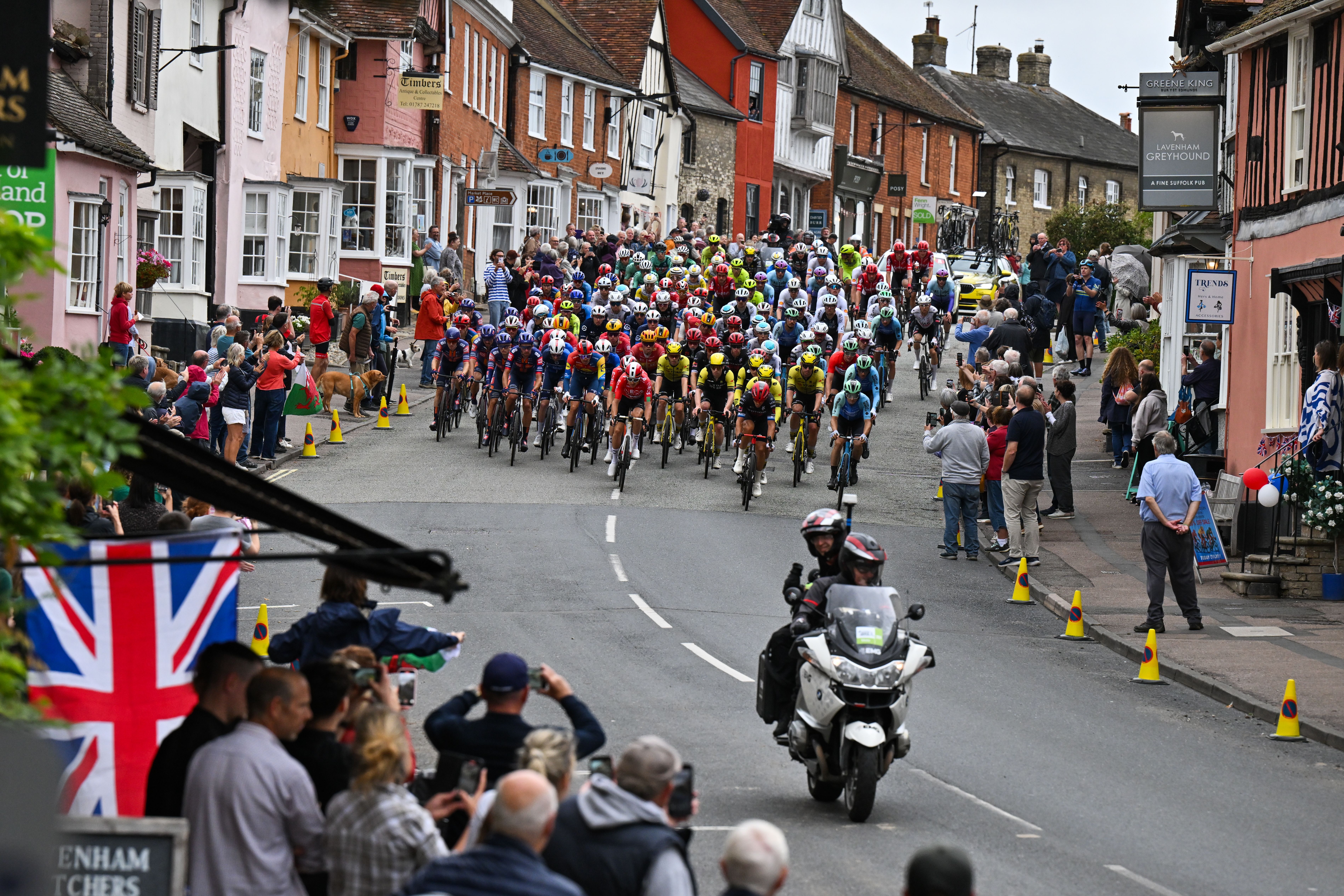 2025 Lloyds Tour of Britain - 03 Sep 2025Cycling - 2025 Lloyds Tour of Britain - Stage 2: Stowmarket to Stowmarket - The pelotonBy: Bruce Rollinson/SWpix.com/Shutterstock