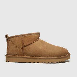 Sepatu bot Ugg Classic Ultra Mini warna kastanye