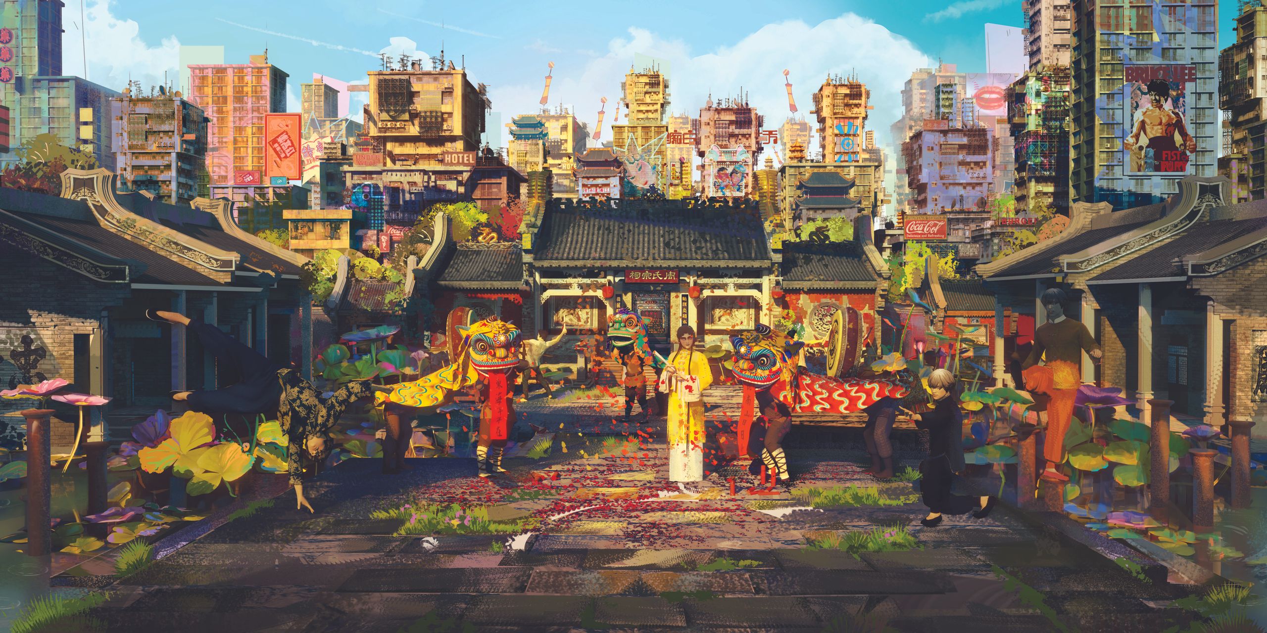 creativebloq.com - ImagineFX staff - This Honor of Kings artist layers architecture and cultural memory in his atmospheric digital paintings