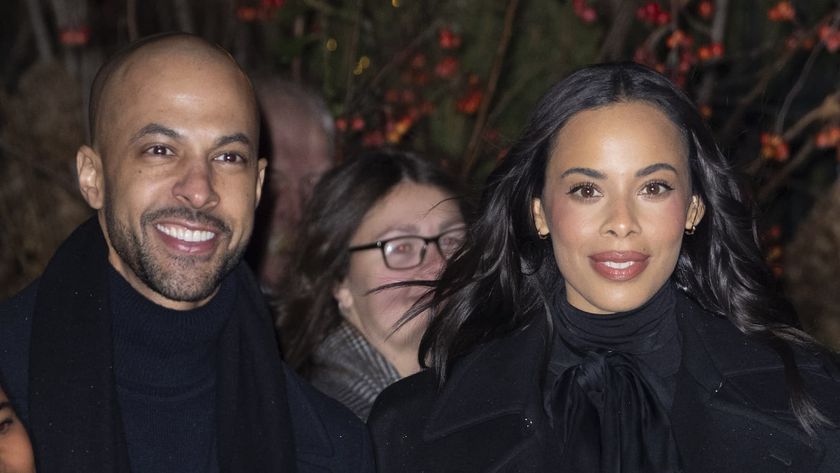 Rochelle Humes and Marvin Humes attend the 'Together At Christmas' Carol Service at Westminster Abbey