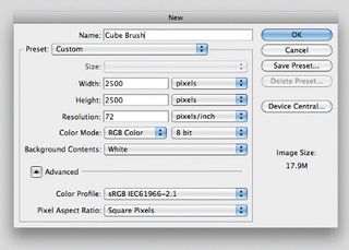 Create bespoke brush - cs5