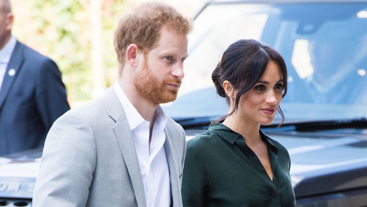 bognor regis, united kingdom october 03 prince harry, duke of sussex and meghan, duchess of sussex visits university of chichesters engineering and digital technology park during an official visit to sussex on october 3, 2018 in bognor regis, united kingdom the duke and duchess married on may 19th 2018 in windsor and were conferred the duke duchess of sussex by the queen the duke and duchess married on may 19th 2018 in windsor and were conferred the duke duchess of sussex by the queen photo by samir husseinsamir husseinwireimage