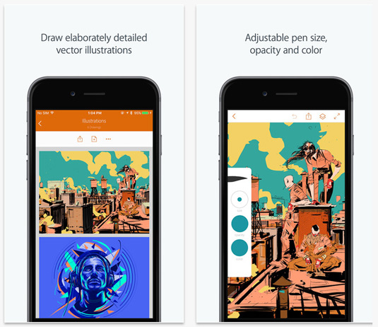 Best iPhone apps: Adobe Illustrator Draw