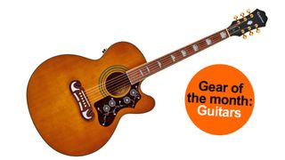 Gear of the month - Epiphone J-200 SCE