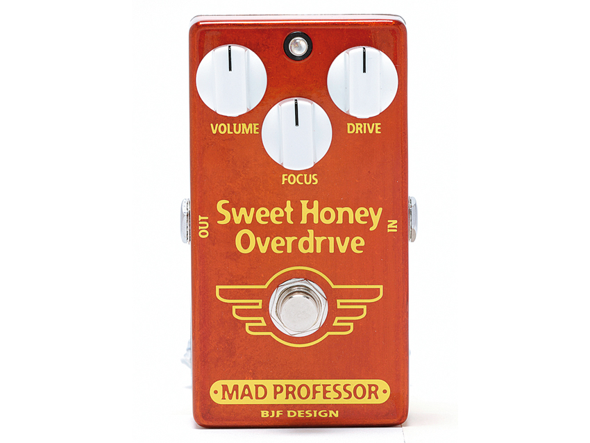 The pedal is best suited to classic blues and rock sounds.