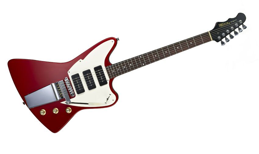 It's easy to detect more than a trace of Gibson Firebird/Explorer DNA on the Esprit III