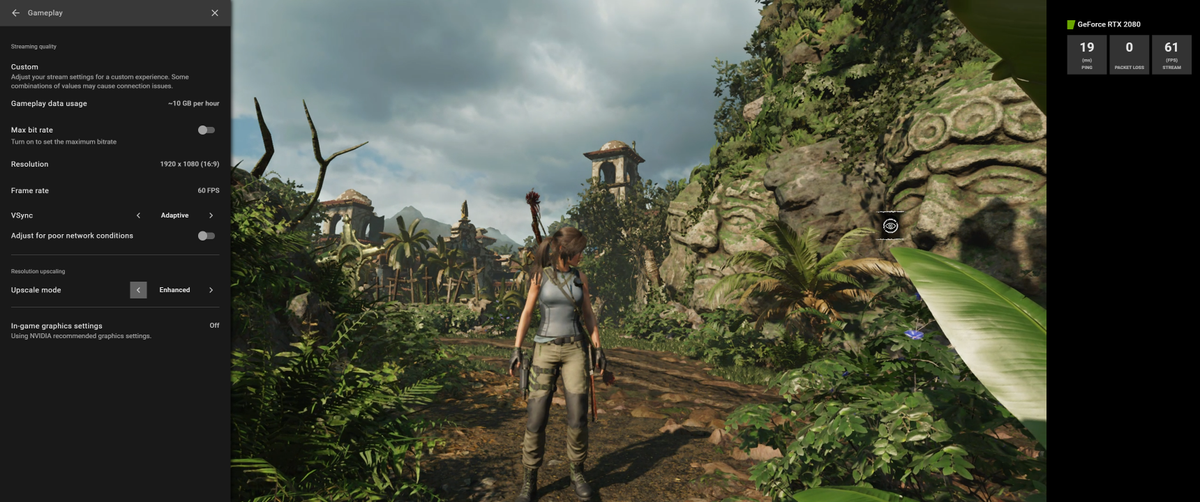 GeForce Now Image Scaler Testing -- Shadow of The Tomb Raider