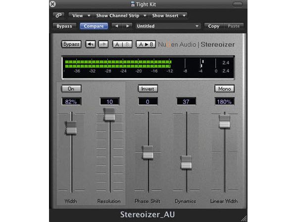 Add some width with the Stereoizer.