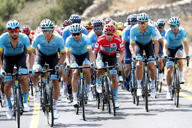 Astana shepherded Lopez all day
