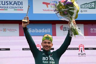 Itzulia Basque Country 2024: Primoz Roglic celebrates his stage 1 win