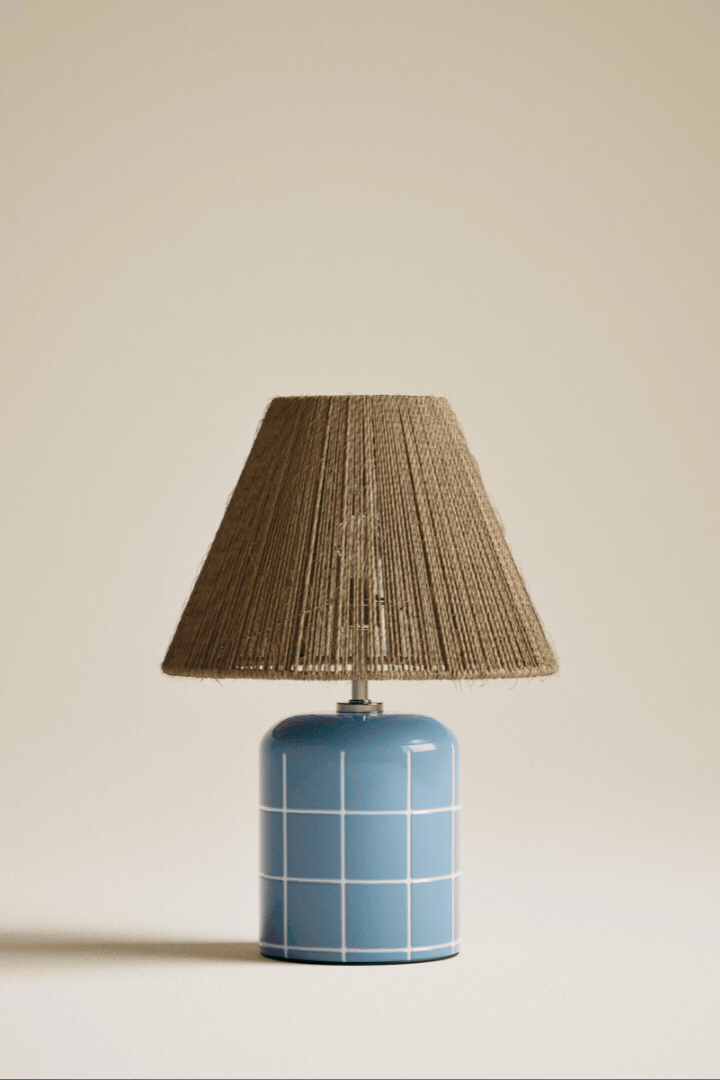 M&amp;amp;S Rechargeable Ceramic Tile Table Lamp.
