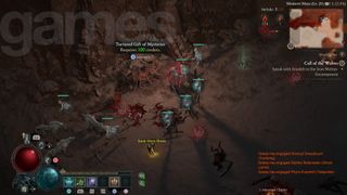 Earning Wolf's Honor in Diablo 4 during Helltide