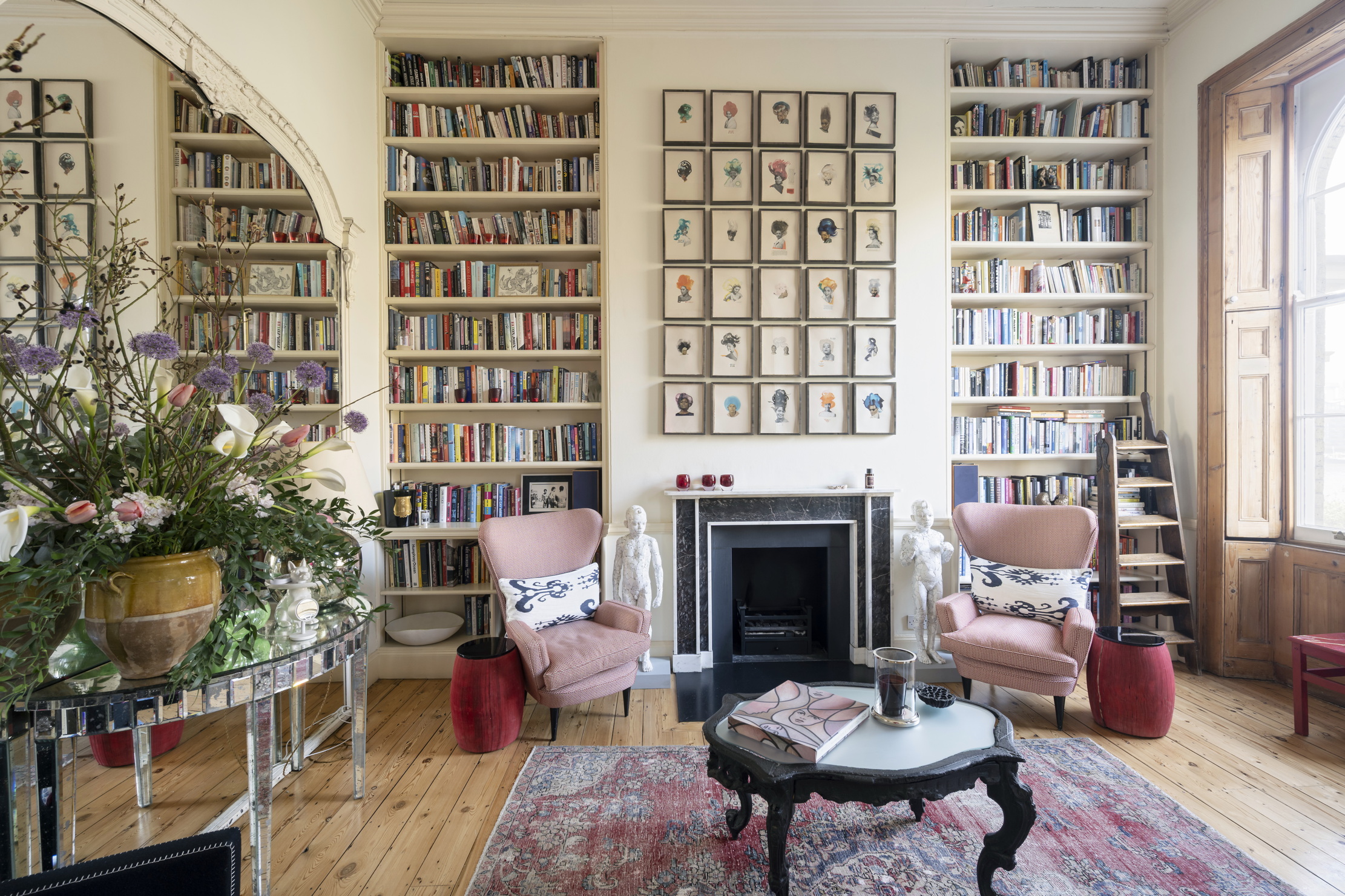 Images of Graham Norton's four-bedroom home in East London