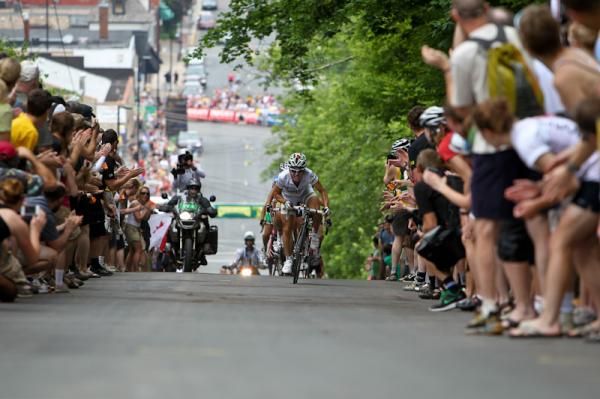 Georgia Brozini (Colavita-Forno d'Asolo) launches her attack for the win.