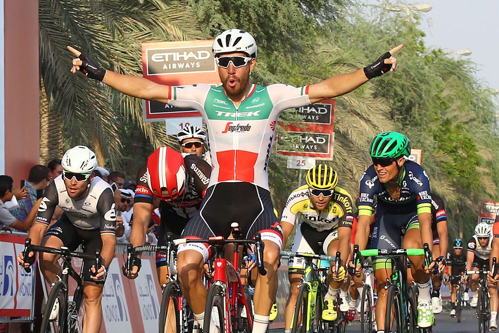 2016 Abu Dhabi Tour - Giacomo Nizzolo stage 1 winner