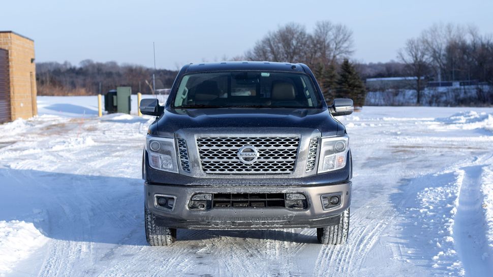 The sensors in the Nissan Titan are obnoxious, but attentiongetting