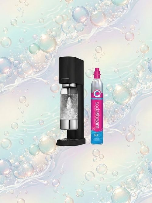 Sodastream Gaia Sparkling Water Maker, Black